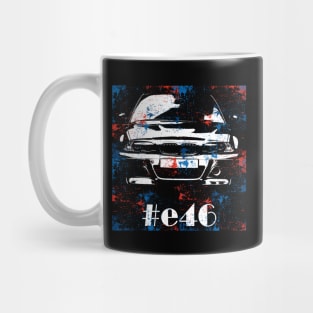 e46 sketch m color abstract Mug